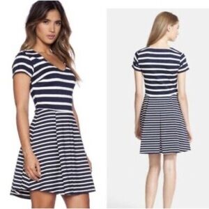 Joie Blue and White Mini Dress